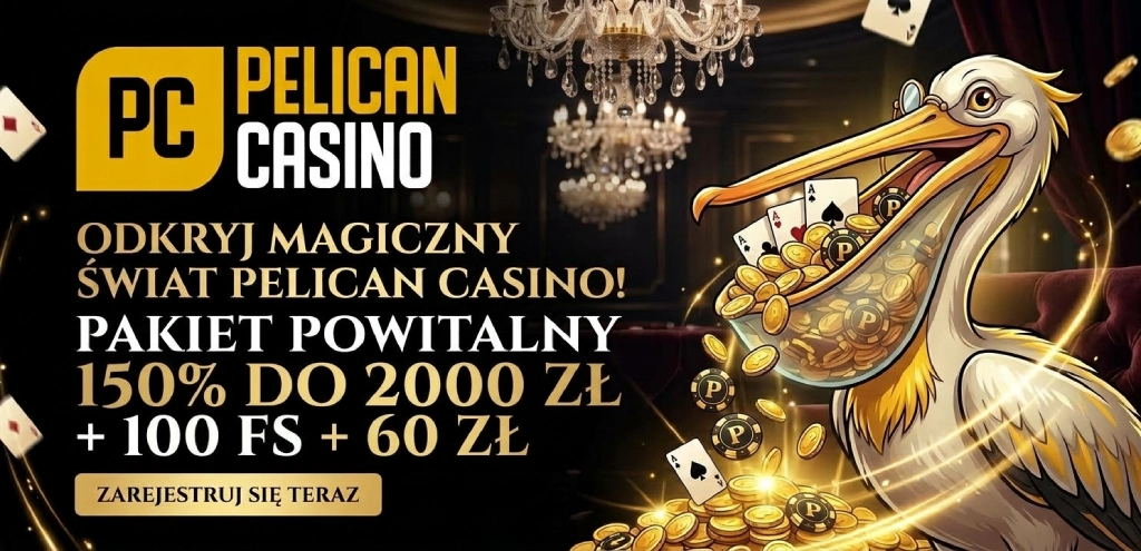 Pelican Casino – kasyno online, automaty i bonusy